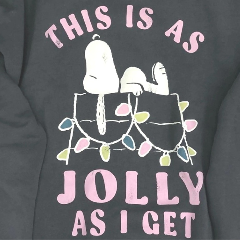 Snoopy Peanuts Women’s Christmas Jolly Sweater - Size Medium - NWT - Picture 2 of 2